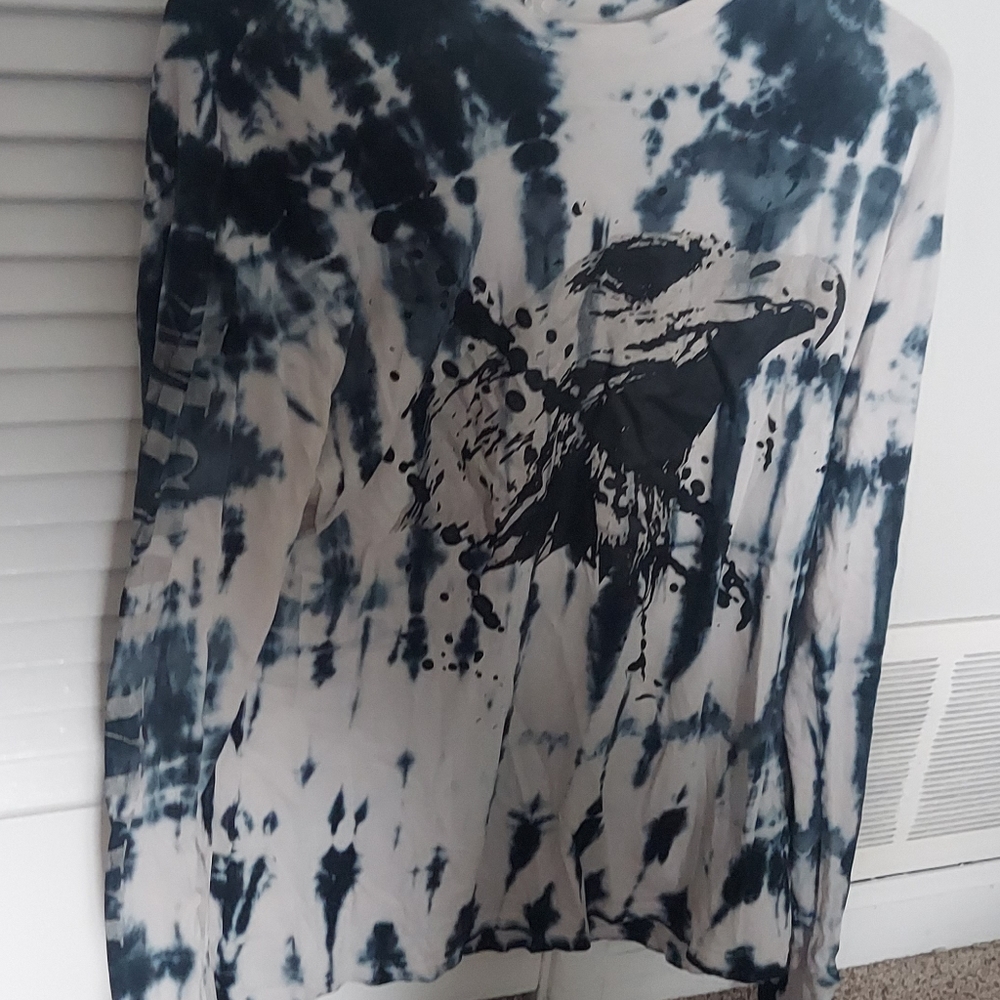 Tie Die Stain Eagle Long Sleeve